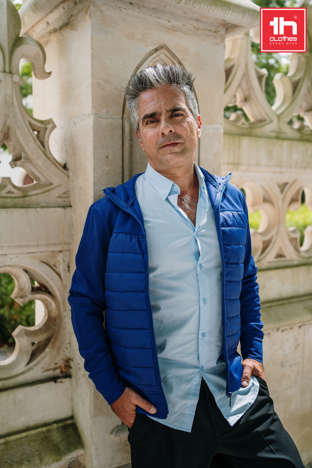 TH Clothes Mens full zip hooded jacket Skopje