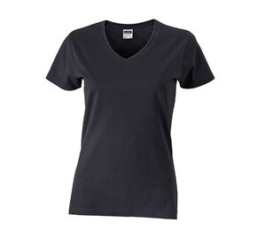 James & Nicholson Ladies' Slim Fit V-T JN972