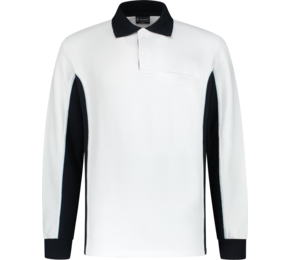 Workman Polosweater Bi-Colour JB2401