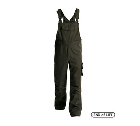 Dassy  Bolt Canvas bretelbroek met kniezakken