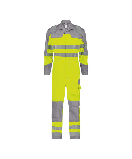 Dassy  Spencer Multinorm hogezichtbaarheidsoverall met kniezakken