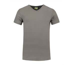 L&S T-shirt V-neck cot/elast SS for him - LEM1264