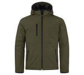 clique padded hoody softshell jacket