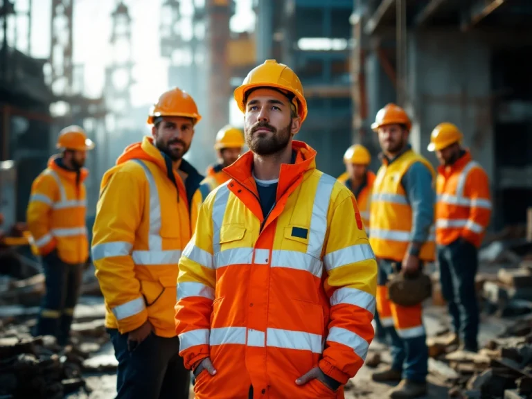 Top 7 voordelen van het dragen van reflecterende kleding op bouwplaatsen