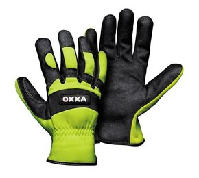 OXXA X-Mech-Thermo 51-615 zw/fl. geel Handschoenen