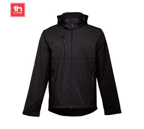 TH Clothes Mens softshell with removable hood Zagreb