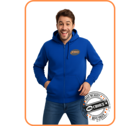 Jobo's Choice Hooded full zipped sweatshirt Men