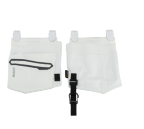 mascot  spijkerzakken, schilder