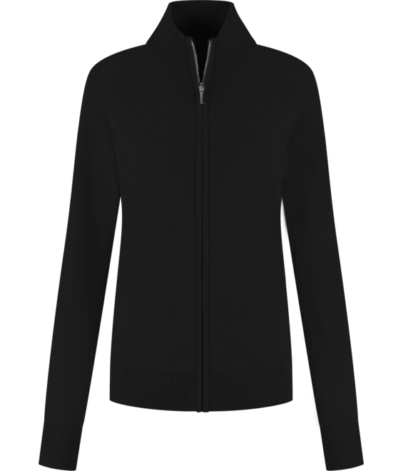 Santino Zip Cardigan Plano Ladies