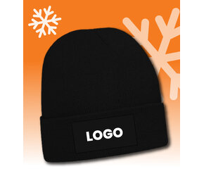 WINTERACTIE: Beanie incl logo op de badge 4243B
