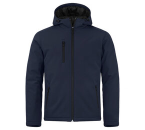 clique padded hoody softshell jacket