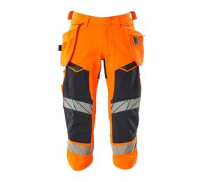 Accelerate Safe driekwart broek met spijkerzakken 19049