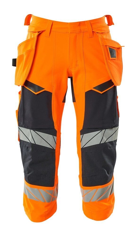 Accelerate Safe driekwart broek met spijkerzakken 19049