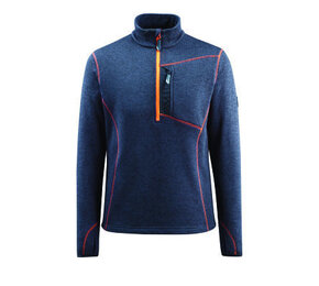 Reims | hardwear gebreide trui met korte rits 50149