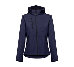 Womens softshell with removable hood Zagreb