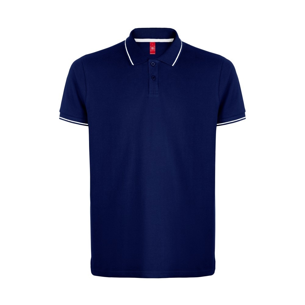 TH Clothes Bicolour polo shirt for men Spectrum