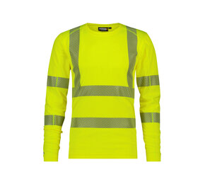 Carterville Hogezichtbaarheids-uv-T-shirt met lange mouwen