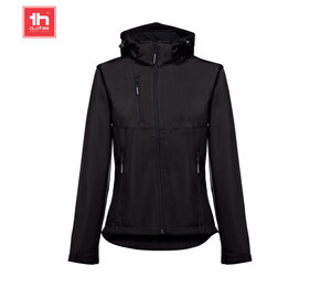 Womens softshell with removable hood Zagreb
