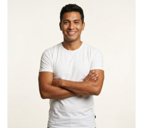 Casual T-shirt Elastaan Fitted 101013