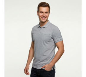 Daka mens polo shirt with pocket
