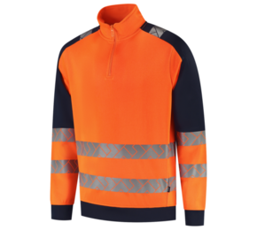 Zip Sweater High Vis Redefined Industrieel Wasbaar 306106