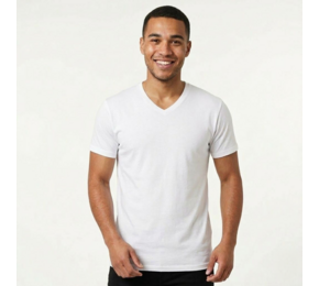 Premium T-shirt V Hals 101007