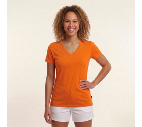 Premium T-shirt V Hals Fitted Dames 101008