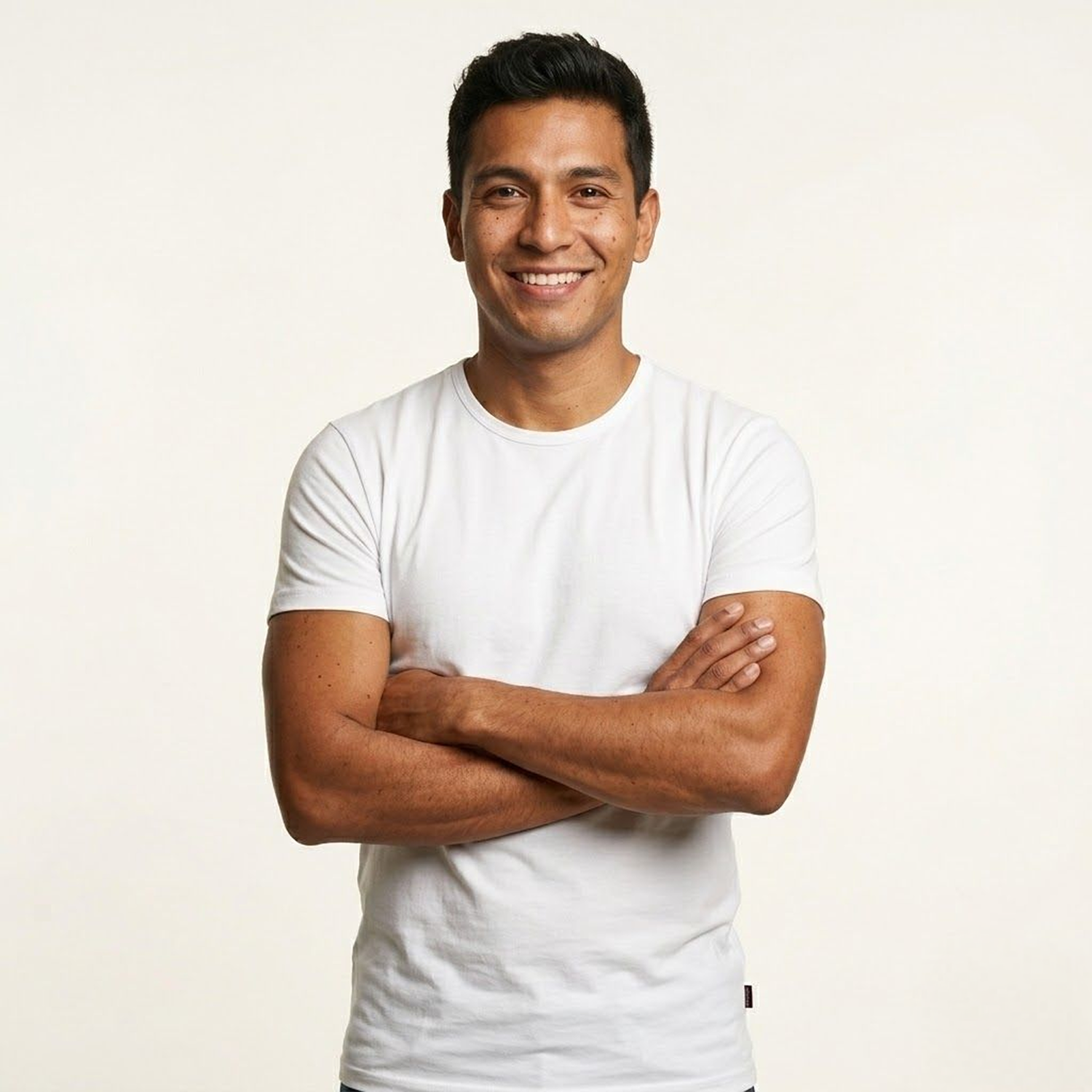 Casual T-shirt Elastaan Fitted 101013