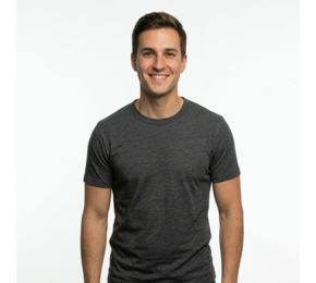 Casual T-shirt Fitted Rewear 101701