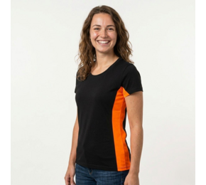 Casual T-shirt Bicolor Dames 102003