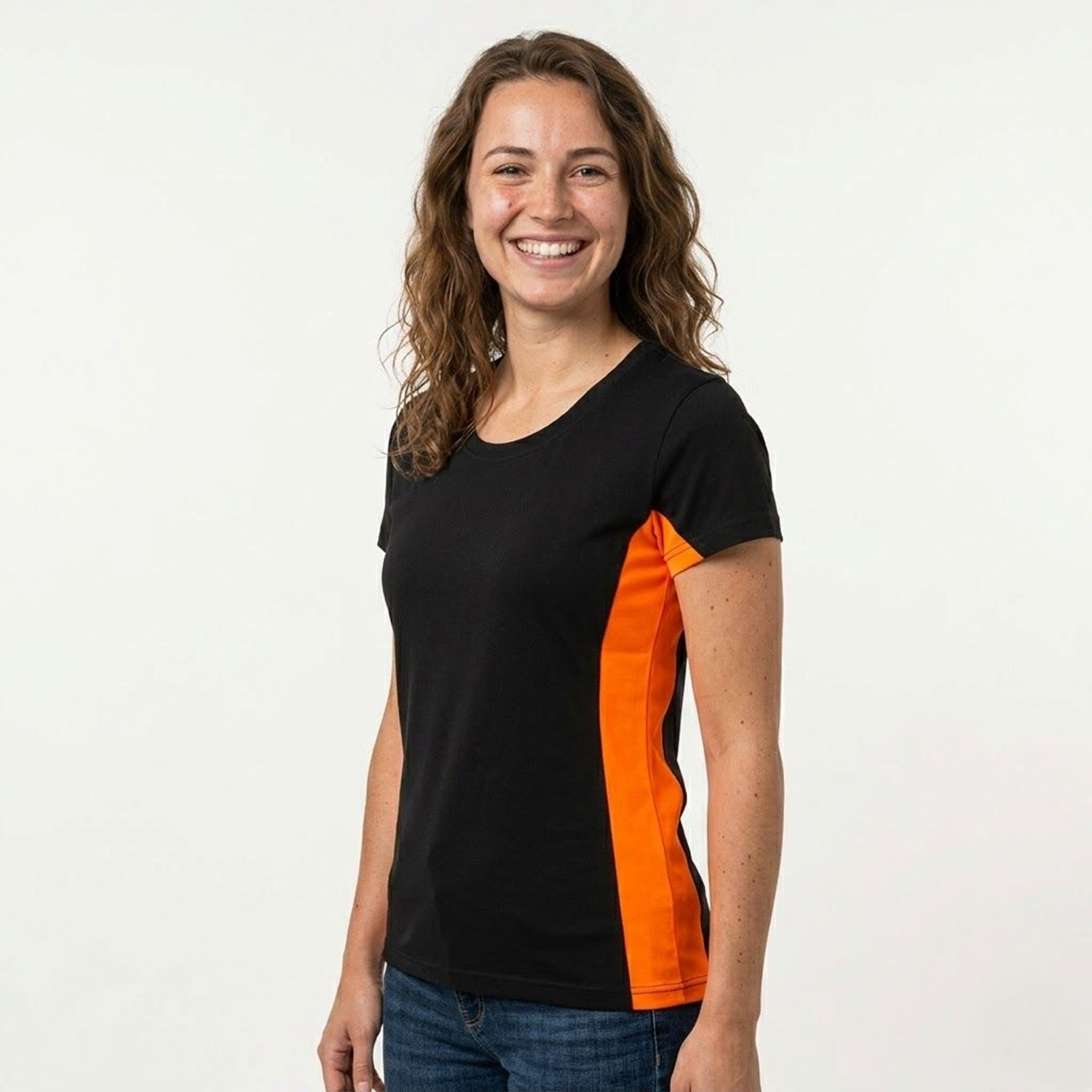 Tricorp T-Shirt Bicolor Dames 102003