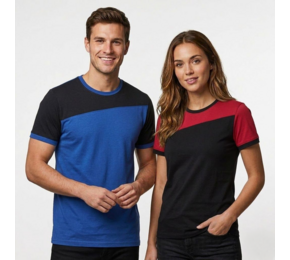 Casual T-shirt Bicolor Naden 102006