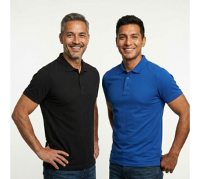 Casual Poloshirt Cooldry Bamboe Fitted 201001