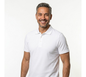 Casual Poloshirt Fitted 60°C Wasbaar 201020