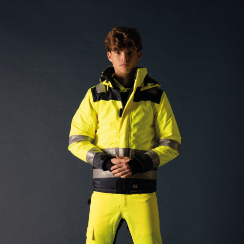 Tricorp Midi Parka High Vis Bicolor 403023