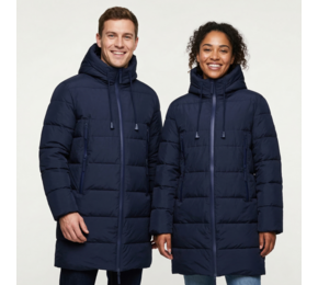 TH Clothes Unisex padded down parka Brussels