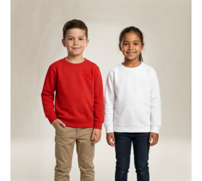 Delta kids/unisex sweatshirt lange mouwen