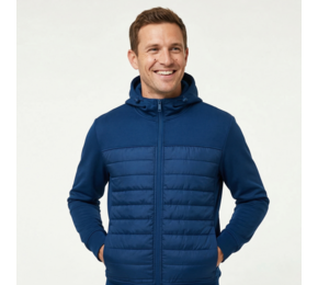 Skopje men full zip hooded jacket