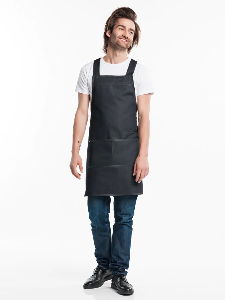 Schort Fusion Black Denim W70 - L80