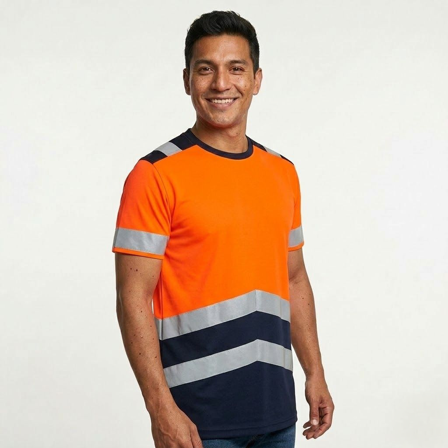 T-Shirt High Vis Bicolor 103006