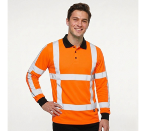 Casual Poloshirt RWS Birdseye Lange Mouw 203005