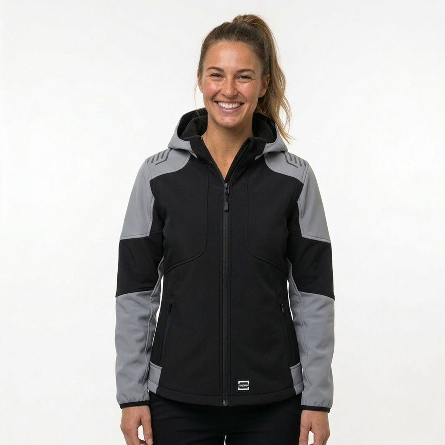 Softshell Capuchon Bicolor Redefined Dames 406119