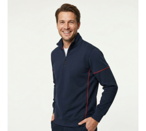 Collin men zipsweater lange mouwen