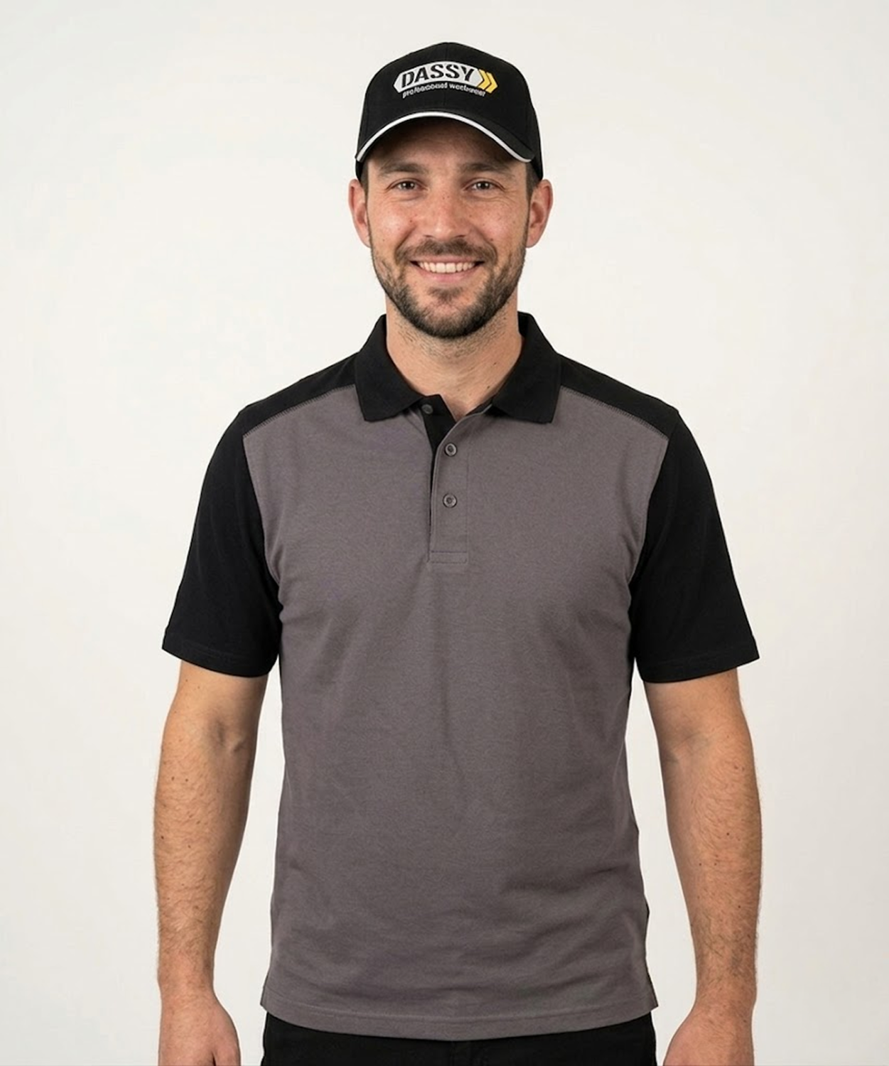 Cesar Tweekleurige polo