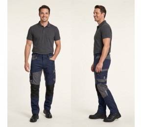 Helix Werkbroek met stretch OP=OP