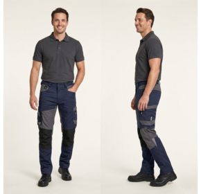 Helix Werkbroek met stretch OP=OP