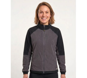 Kazan Women Tweekleurige fleecevest voor dames