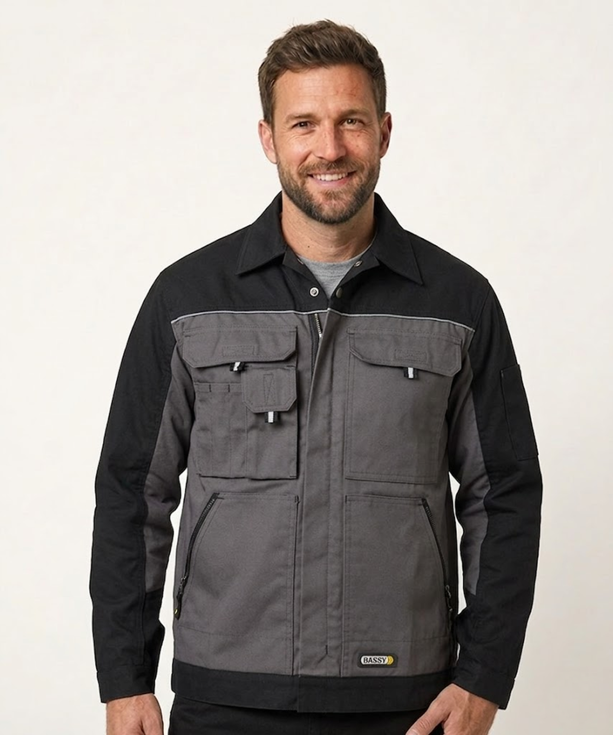 Lugano Tweekleurige werkvest