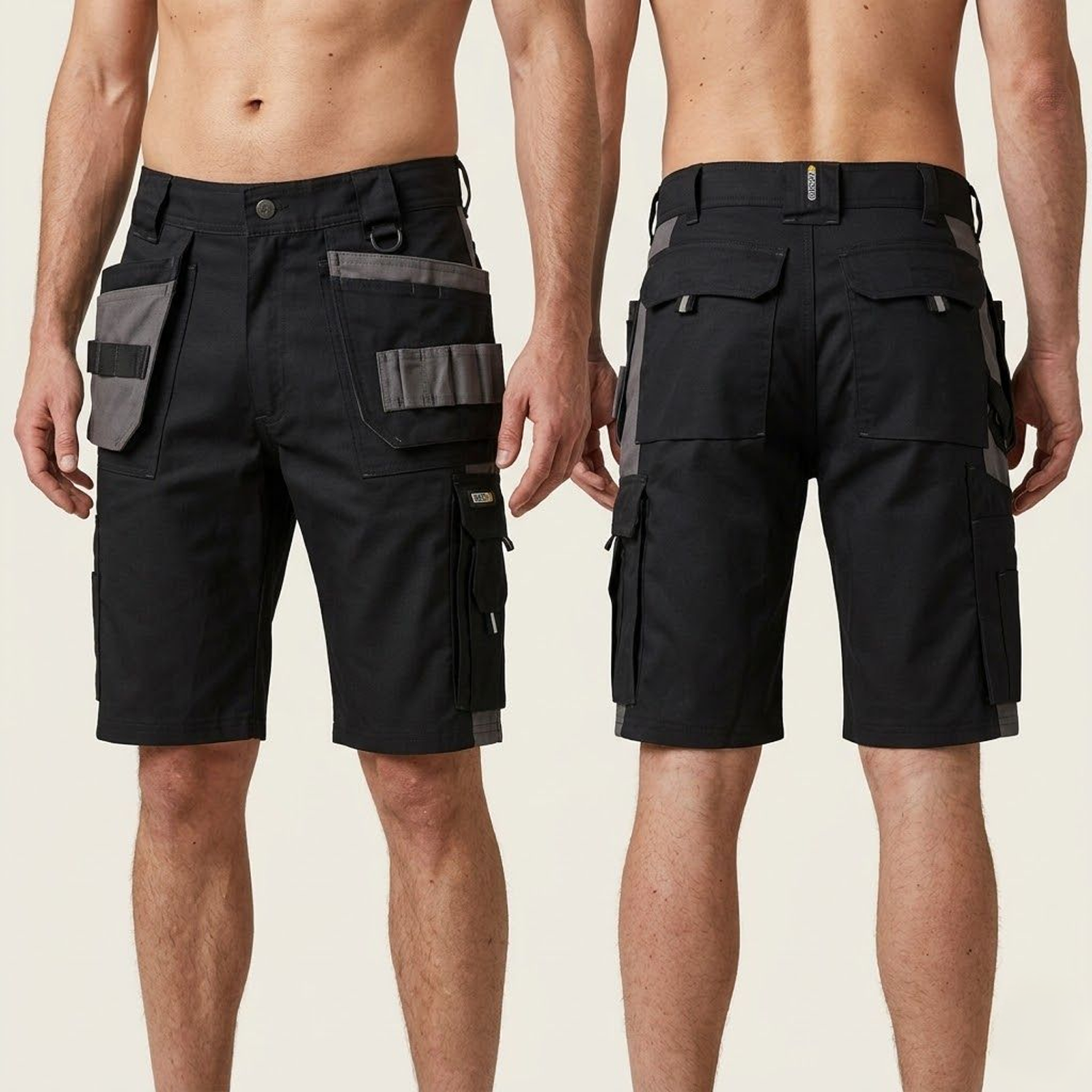 Monza Tweekleurige holsterzakkenshort