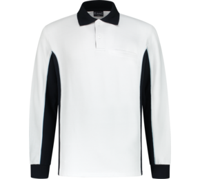 Workman Polosweater Bi-Colour JB2401